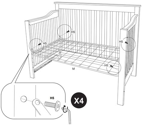 Basic Crib Assembly Instructions