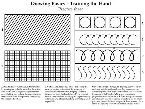 Basic Drawing Exercises Pdf