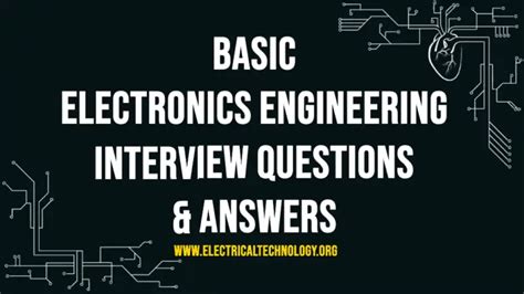 basic electrical and electronics engineering interview questions