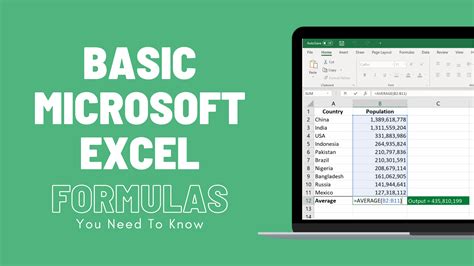 Mastering Basic Excel