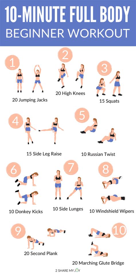 This Basic Exercise Routine For Beginners At Home For Beginner