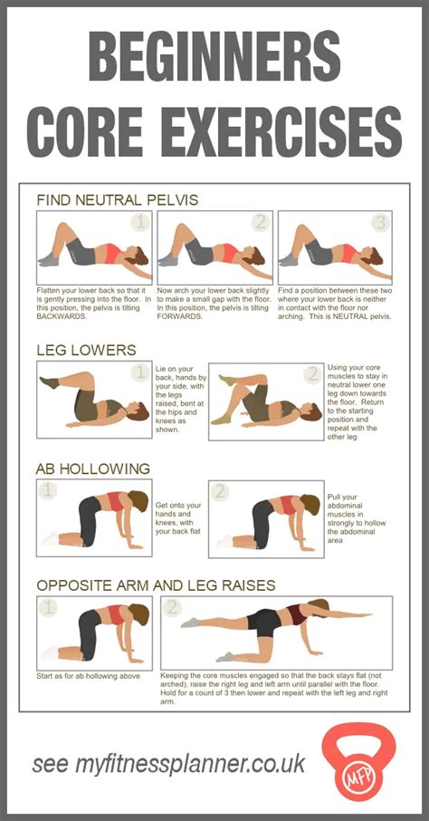 Basic Exercises For Core