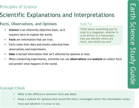 basic explanation of science