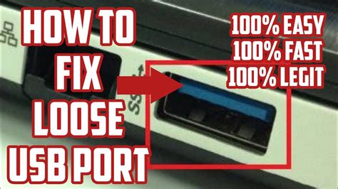 Basic Fixes Loose USB Port