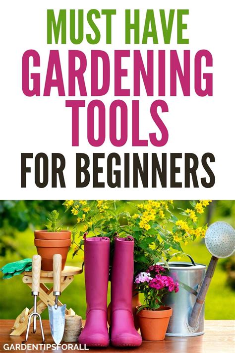 Basic Gardening Tools For Beginners