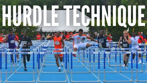 Basic Hurdle Technique