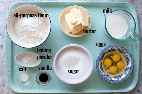 Basic Ingredients In Baking Cake