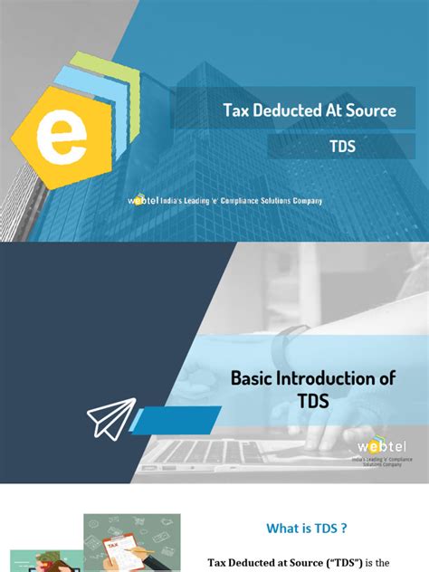 Basic Knowledge Of Tds Pdf