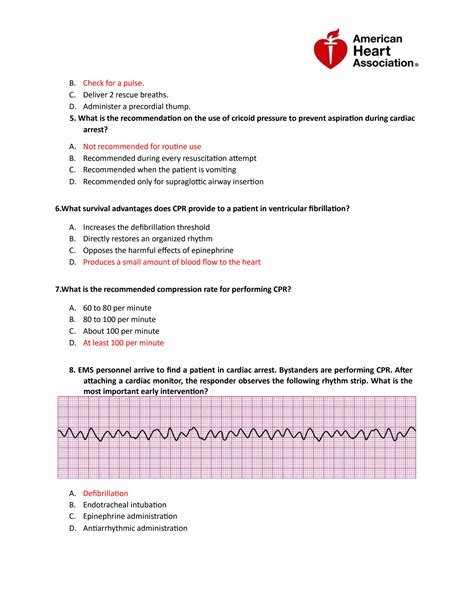 Ace Your Basic Life Support Exam: Essential Tips and Practice Strategies