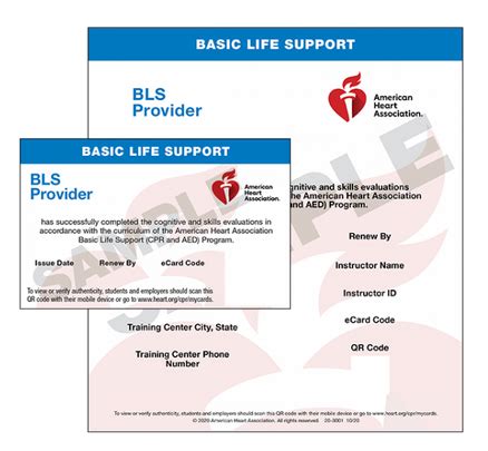 basic life support id number