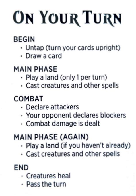 basic magic rules