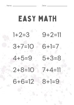 Basic Math Calculation Skills