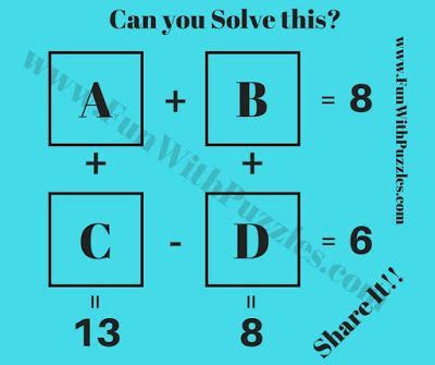 basic math logic questions and answers