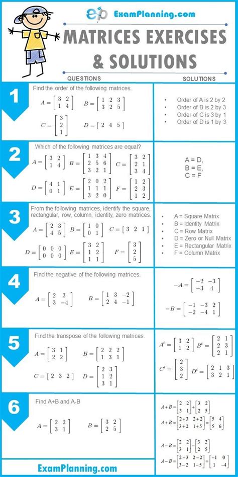basic matrix questions