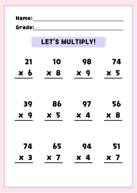 Basic Multiplication Video