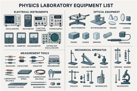 Basic Physics Lab Equipment List