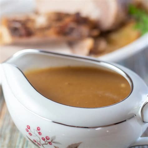 Basic Pork Gravy Recipe