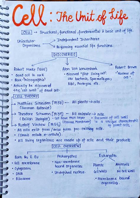basic principles of life 11th class short notes