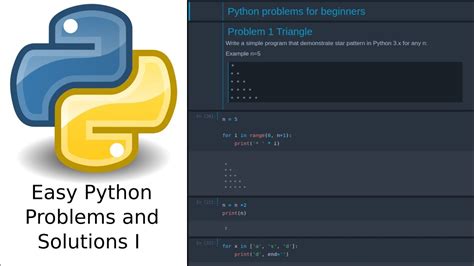 basic problems for python