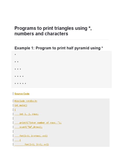 basic programming examples pdf