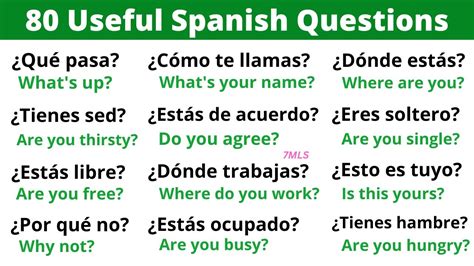 basic questions to ask people in spanish