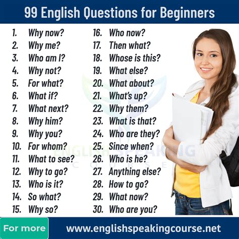 basic questions to learn english