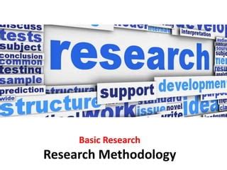 basic research in research methodology
