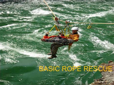 basic rope rescue training
