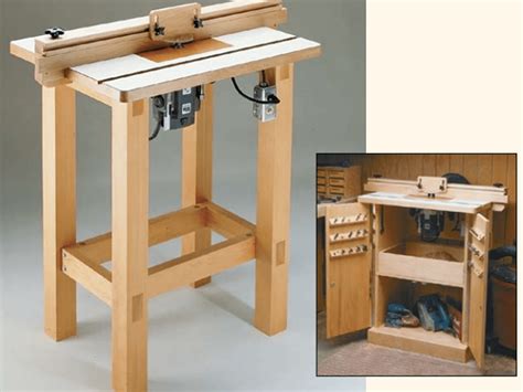 basic router table plans