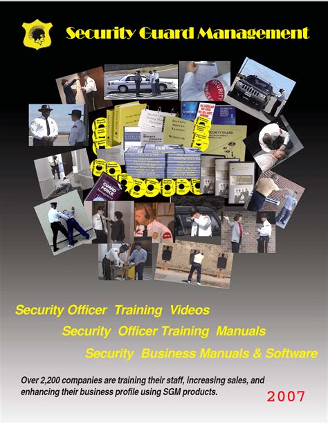 basic security guard training pdf