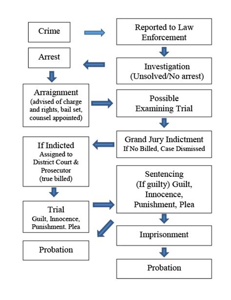 basic steps in the criminal justice stage