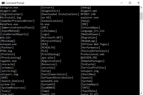basic windows command line commands