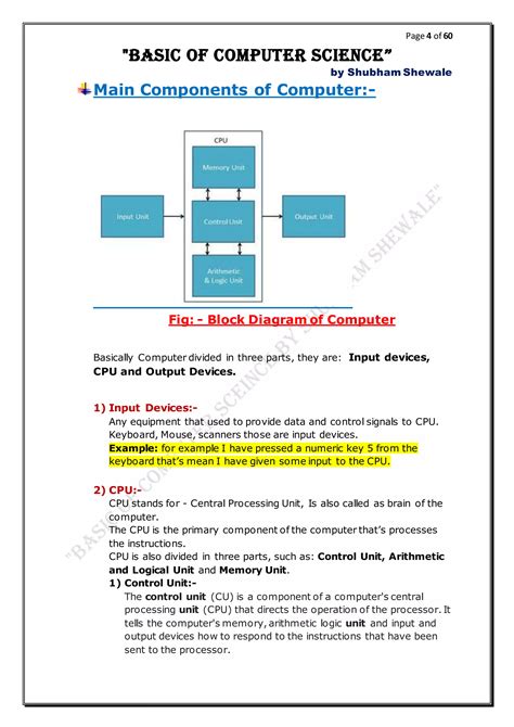 basics of computer science engineering pdf