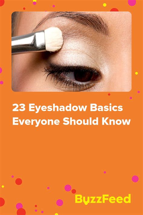 Basics Of Eyeshadow