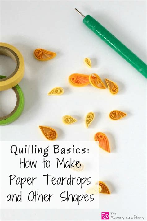 Basics Of Quilling