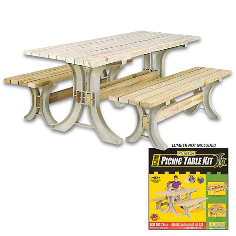 How to build a wooden picnic table HowToSpecialist How to Build, Step by Step DIY Plans