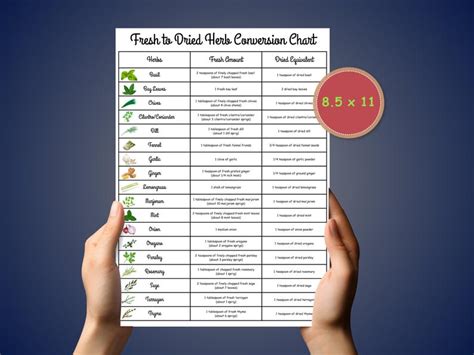 Basil Leaf Equivalent