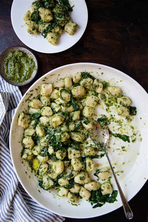 Basil Pesto Gnocchi