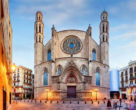basilica di santa maria del mar barcelona