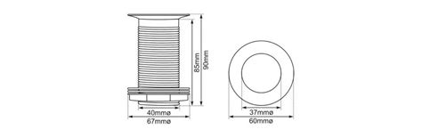 Basin Waste Sizes