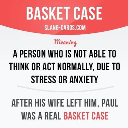 Basket Case Meaning Origin