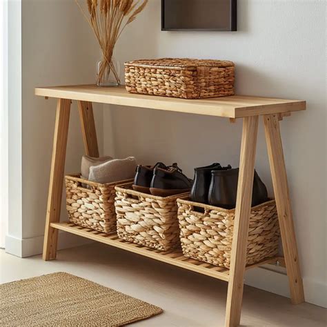 Basket For Entryway Table
