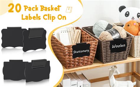 Basket Label Holders