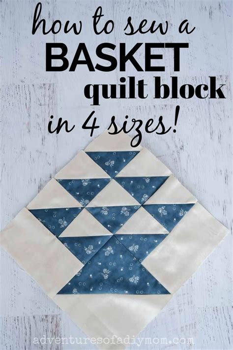 Basket Quilt Block Pattern Free