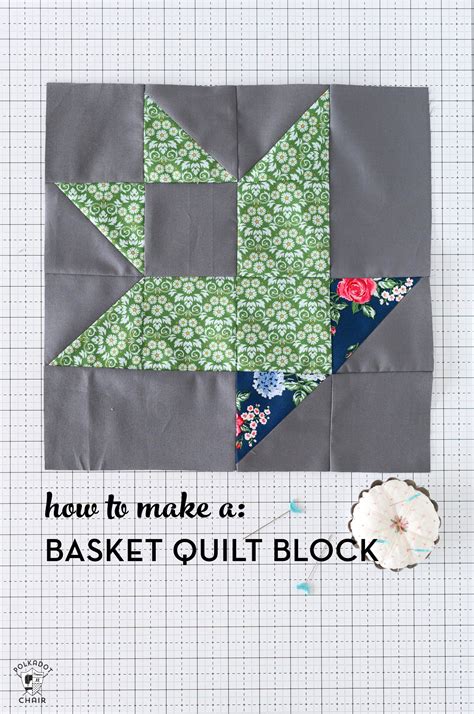 Basket Quilt Block Patterns 12 Inch