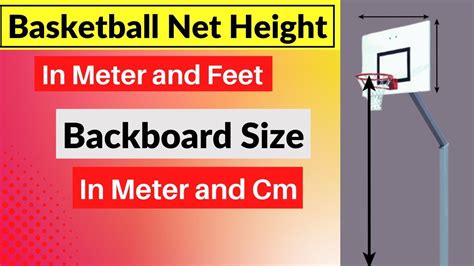Basketball Backboard Net Height