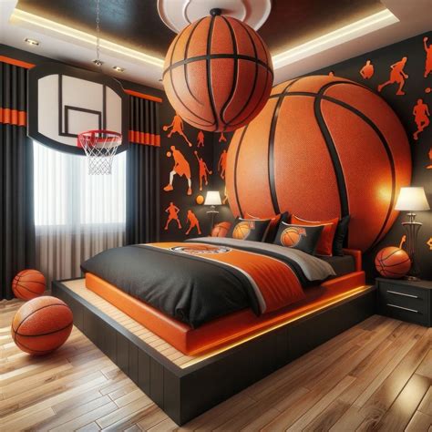 Basketball Bedroom Design