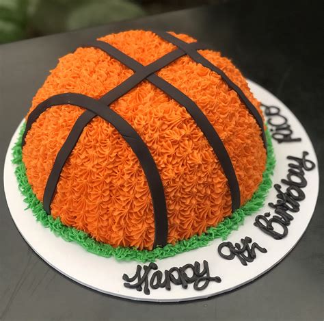 Basketball Cake Easy