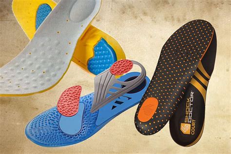 Elino Men Women Basketball Sport Insoles Silica Gel Shoes Pads Insert
