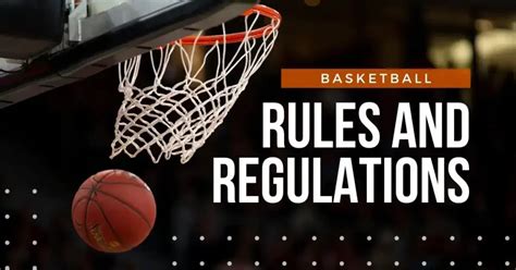 basketball league rules and regulations